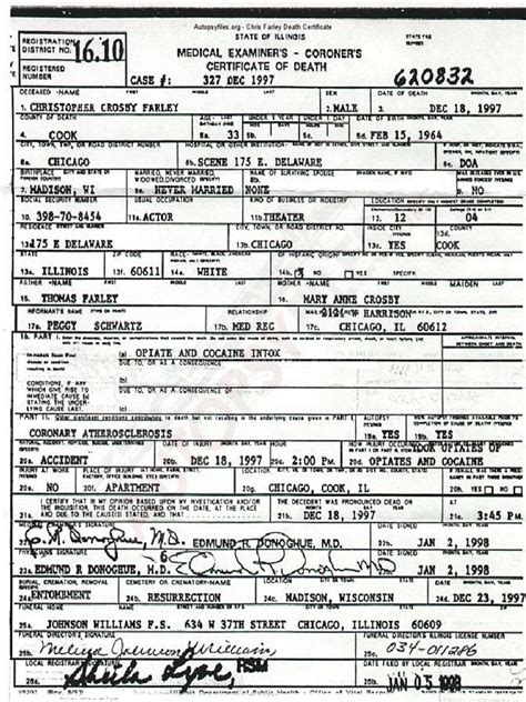  It was a curious thing, this death certificate. . Vanderburgh county coroner death records